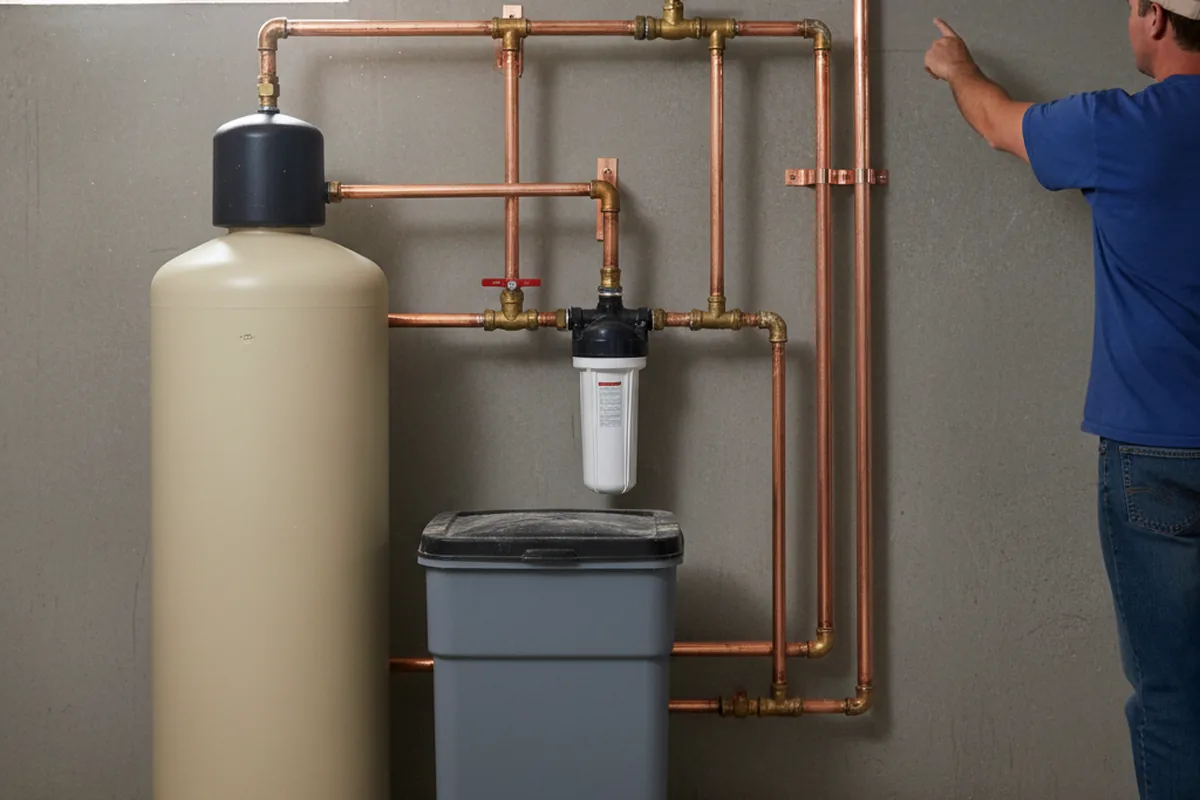 Whole-house water treatment system installed in Brighton
